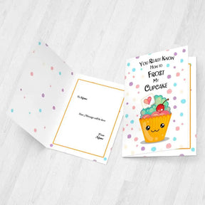 Personalised Frost My Cupcake Card-3