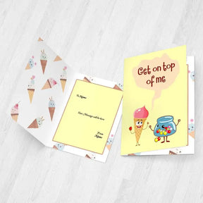 Personalised Get On Top Of Me Card-3