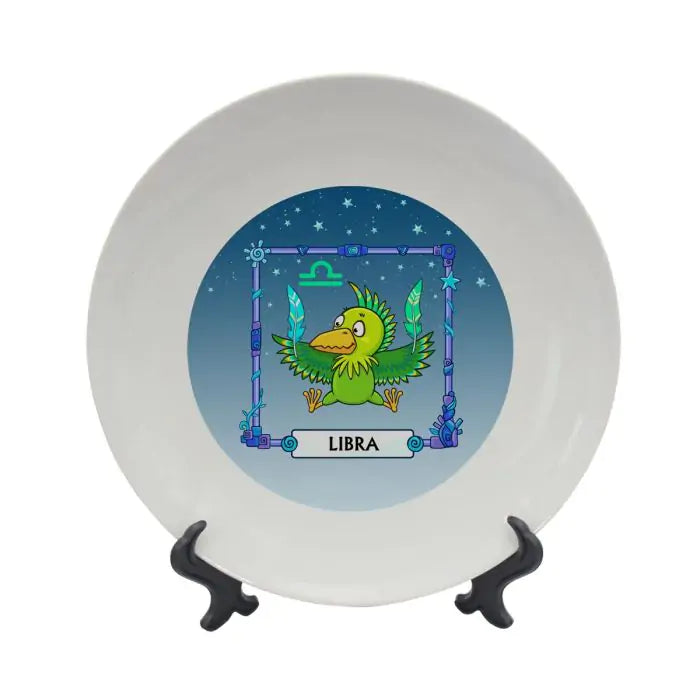 Libra Zodiac Plate Keepsake