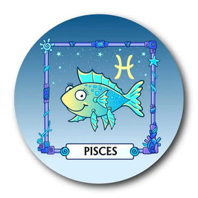 Pisces Zodiac  Magnets