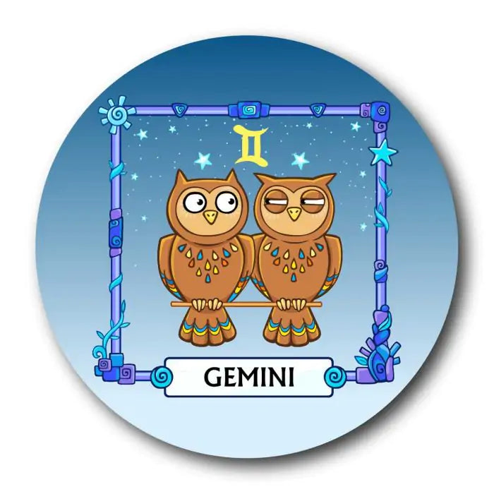 Gemini Zodiac  Magnets