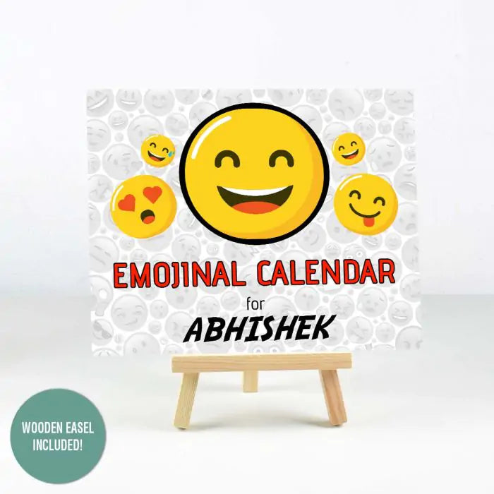 Personalised Emojinal Calendar