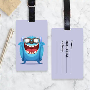 Personalised Luggage Monster Luggage Tag