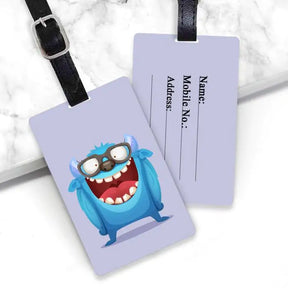 Personalised Luggage Monster Luggage Tag