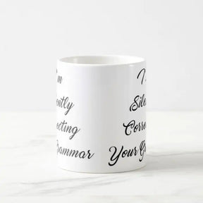 Correcting Your Grammar Ceramic Mug