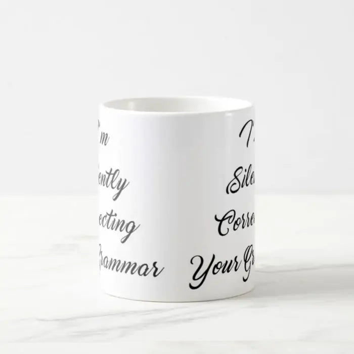 Correcting Your Grammar Ceramic Mug-4