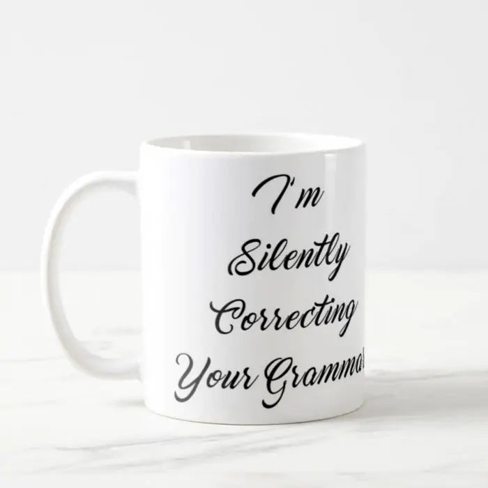 Correcting Your Grammar Ceramic Mug-2