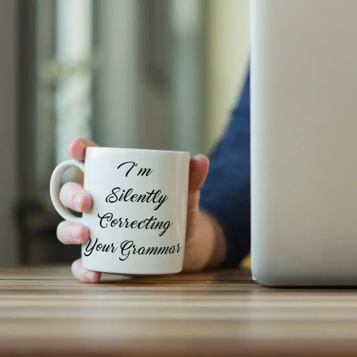 Correcting Your Grammar Ceramic Mug-5