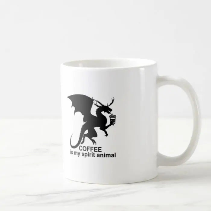 Coffee Is My Spirit Animal Ceramic Mug