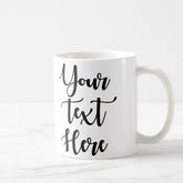 Personalised Text Ceramic Mug