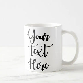 Personalised Text Ceramic Mug