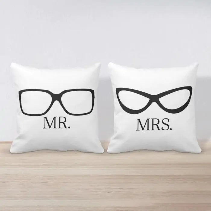 Mr and Mrs. Cushion - Set of 2