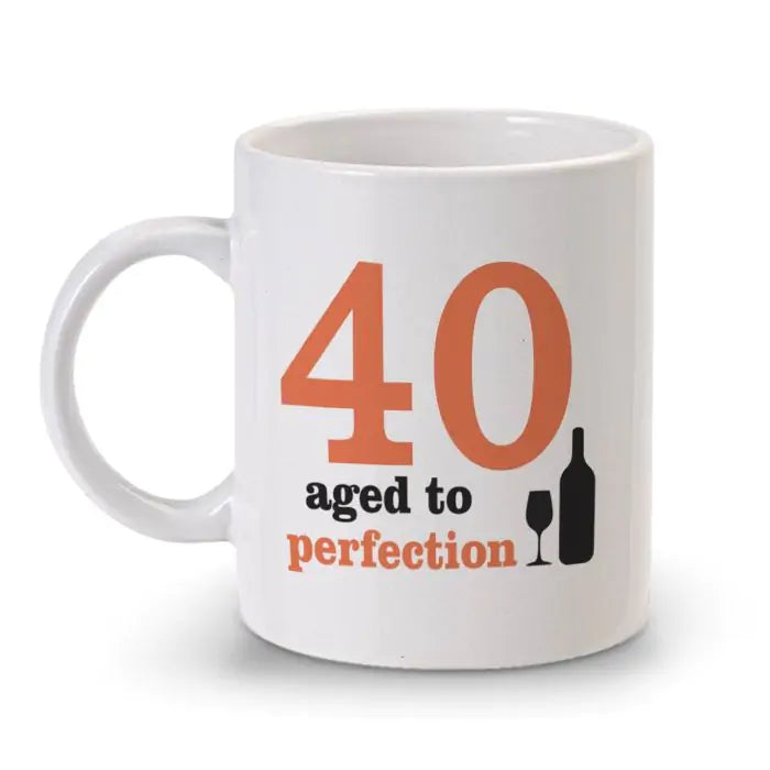Aged To Perfection Mug - Coaster Set