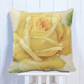 Yellow Rose Cushion