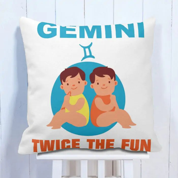 Gemini - Twice The Fun Cushion