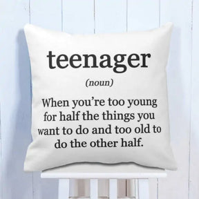 Teenager Defination Cushion