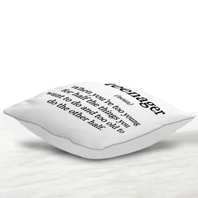 Teenager Defination Cushion