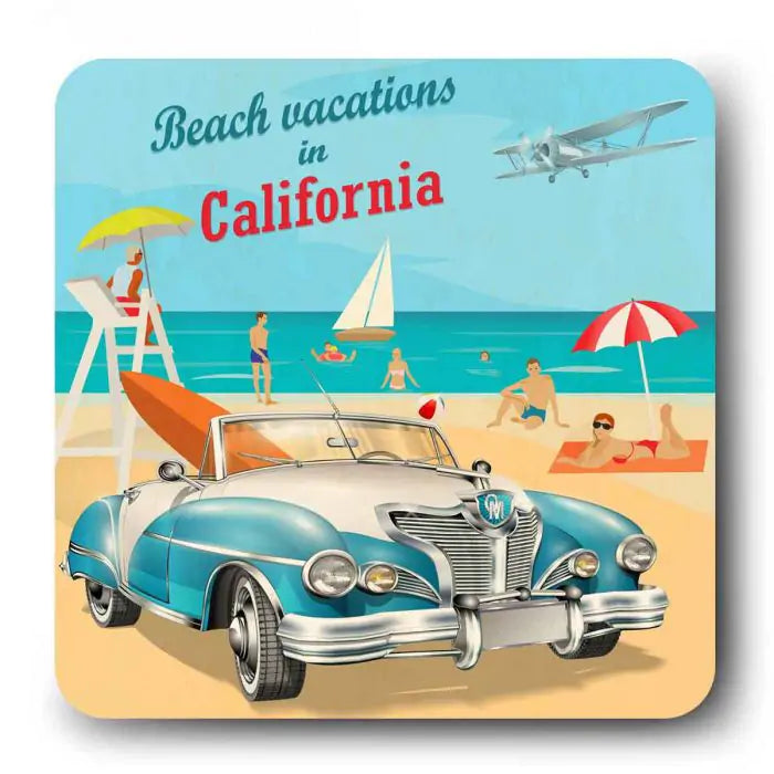 California Theme Souvenir Magnet