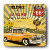 Kansas Theme Souvenir Magnet