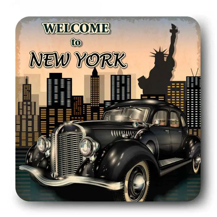 New York Theme Souvenir Magnet
