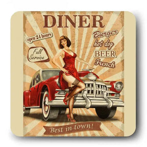 American Diner Souvenir Magnet-1