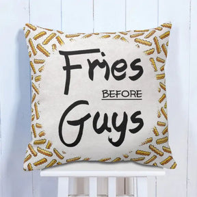 Fries Before Guys Cushion