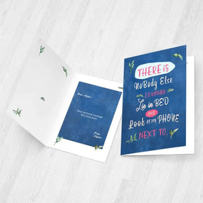 Personalised There Is No Body Else Greeting Card-3