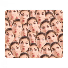 Personalised Funny Face Mouse Pad
