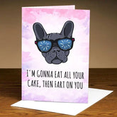 Personalised Funny Doggo Pet Greeting Card