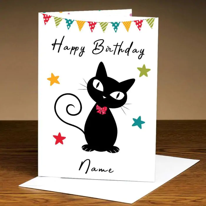 Buy Personalised Happy Birthday Kitty Greeting Card Online at Best ...