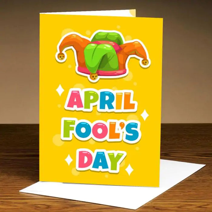 Personalised April Fool's Day Greeting Card