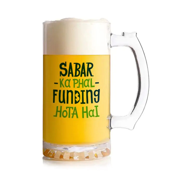 Sabar Ka Phal Beer Mug