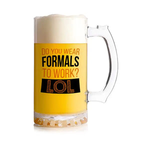 LOL Beer Mug 600ml - Beer Lover Gift