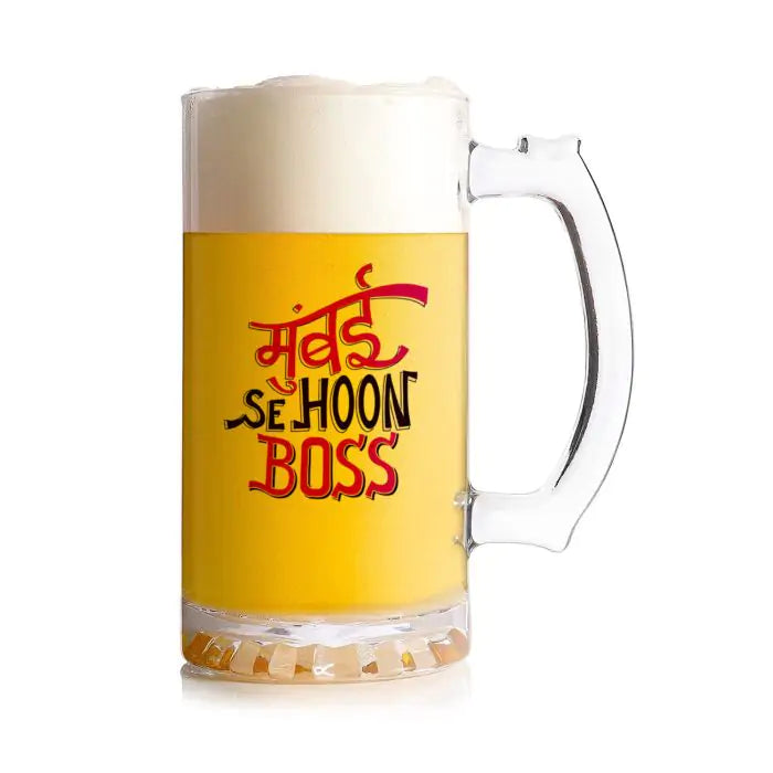 Mumbai Se Hoon Boss Beer Mug