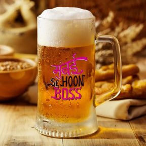 Mumbai Se Hoon Boss Beer Mug