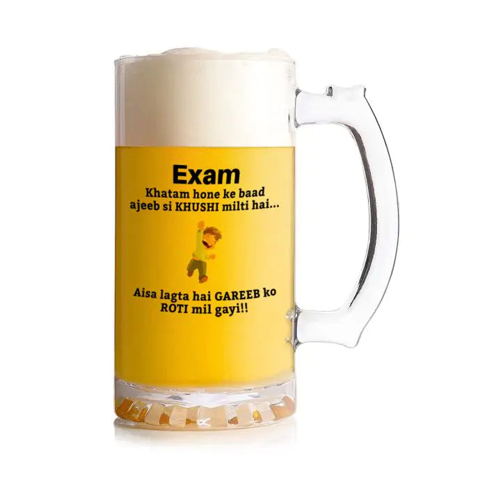 Exam Froster Beer Mug 600ml - Beer Lover Gift