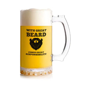 With Great Beard Beer Mug