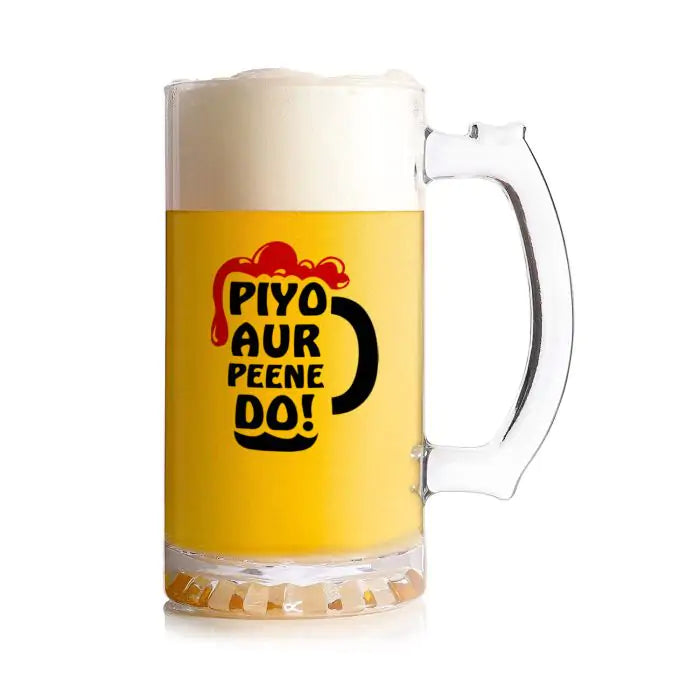 Piyo Or Peene Do Beer Mug