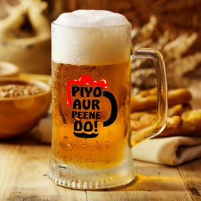 Piyo Or Peene Do Beer Mug