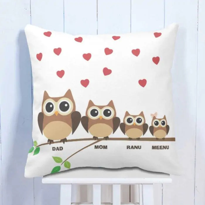 Personalised Family Is Forever Cushion