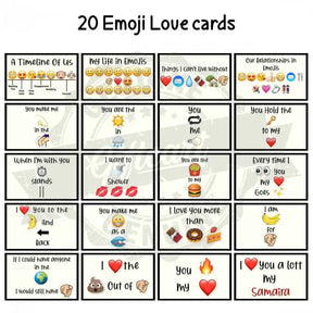Emoji Love cards
