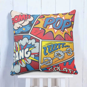 Quirky Pop Bang Cushion