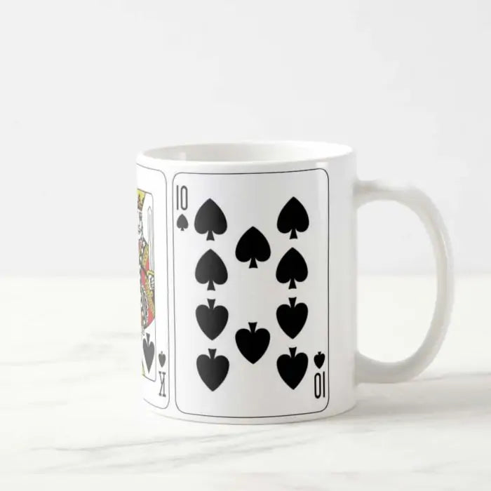 King Playing Card Mug