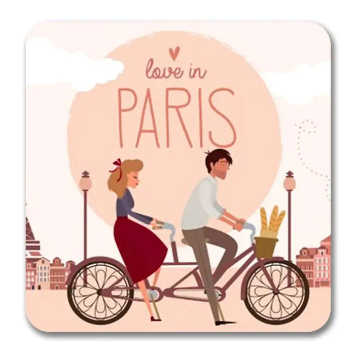 Love in Paris Fridge Magnet