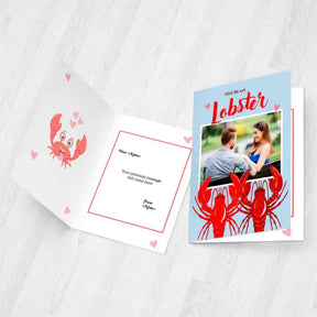 Personalised Lobster Greeting Card-3