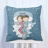 Love You To The Moon Cushion Gift For Valentine's Day 1