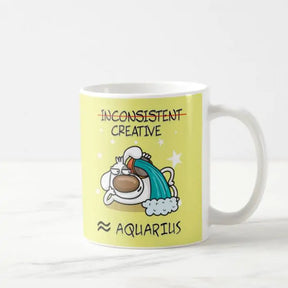 Bad Aquarius Zodiac Mug-1