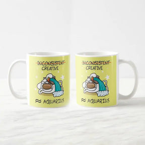 Bad Aquarius Zodiac Mug-4