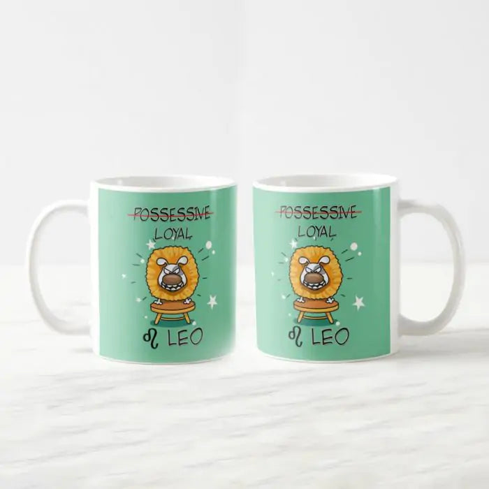 Bad Leo Zodiac Mug-4