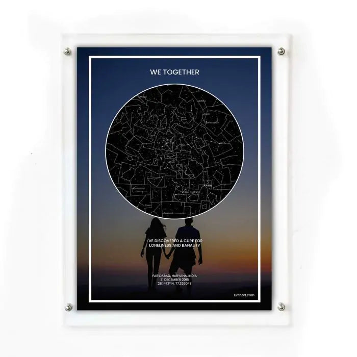 Personalized Sky Star Map For a Special Moment Together